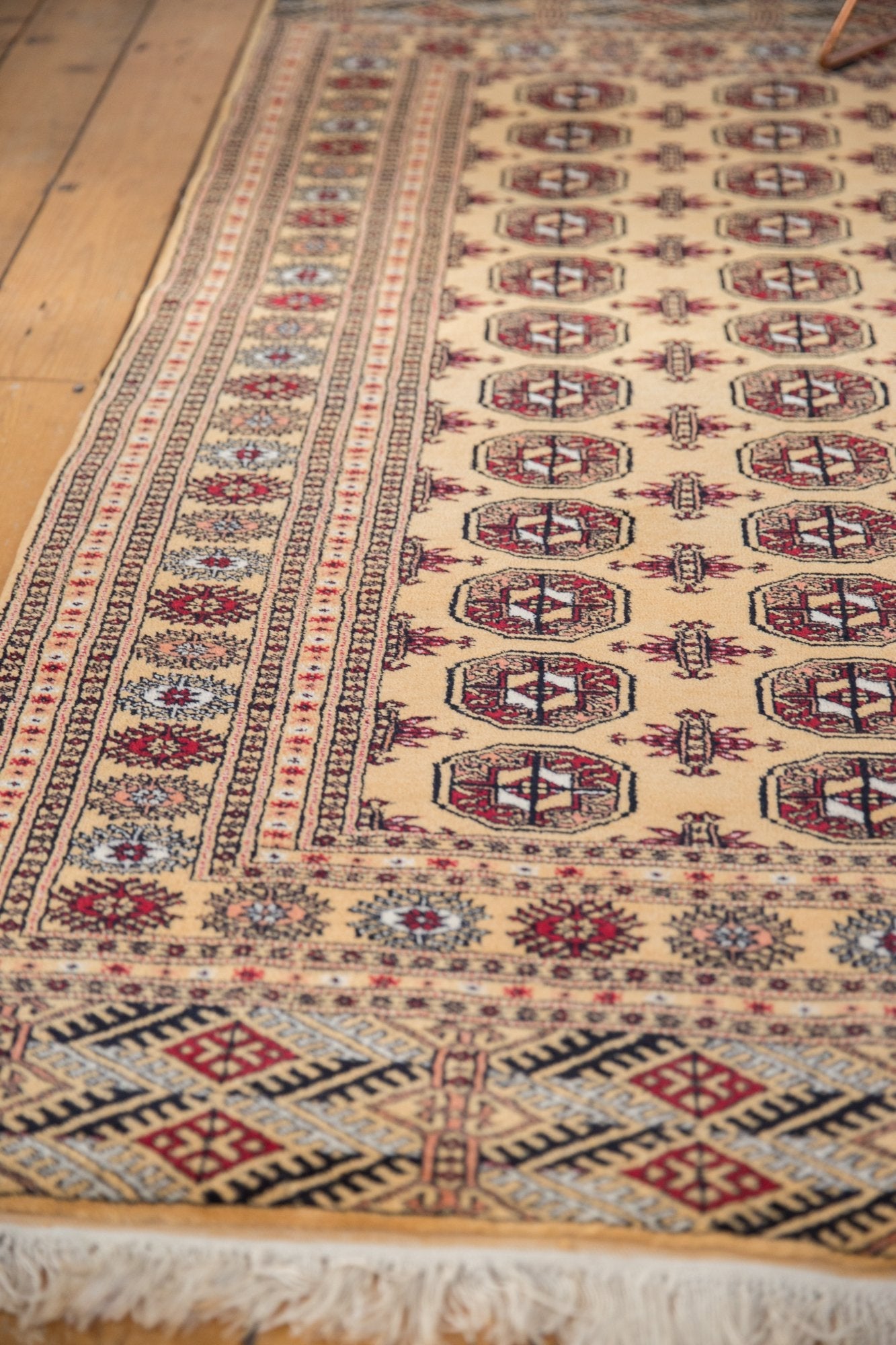4x6.5 Vintage Pakistani Bokhara Design Rug by Old New House® - product image 4 for Resin Society