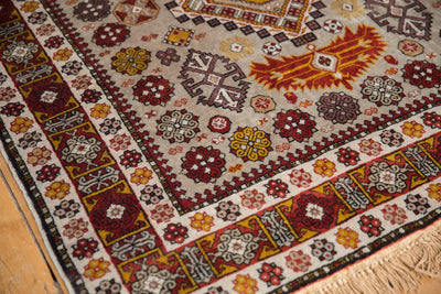 4x5.5 Vintage Romanian Shirvan Design Rug by Old New House® - product image 5 for Resin Society