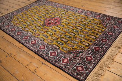 4x6.5 Vintage Romanian Shirvan Design Rug by Old New House® - product image 3 for Resin Society