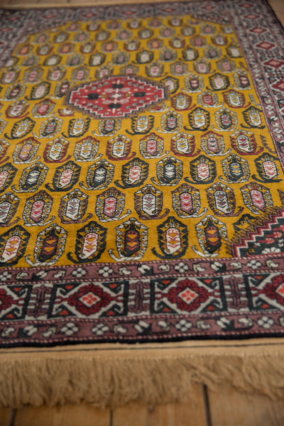 4x6.5 Vintage Romanian Shirvan Design Rug by Old New House® - product image 5 for Resin Society