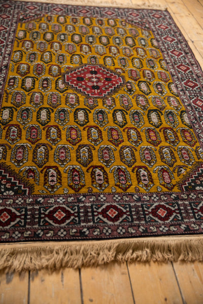 4x6.5 Vintage Romanian Shirvan Design Rug by Old New House® - product image 6 for Resin Society