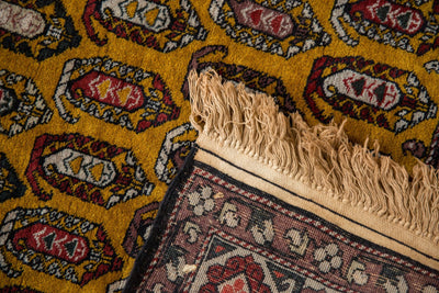 4x6.5 Vintage Romanian Shirvan Design Rug by Old New House® - product image 10 for Resin Society