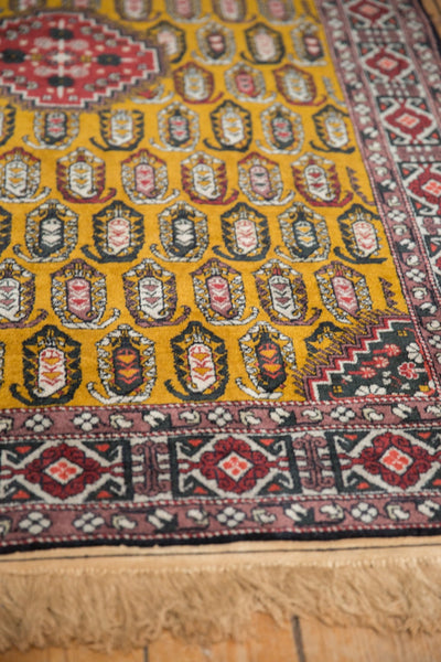 4x6.5 Vintage Romanian Shirvan Design Rug by Old New House® - product image 12 for Resin Society