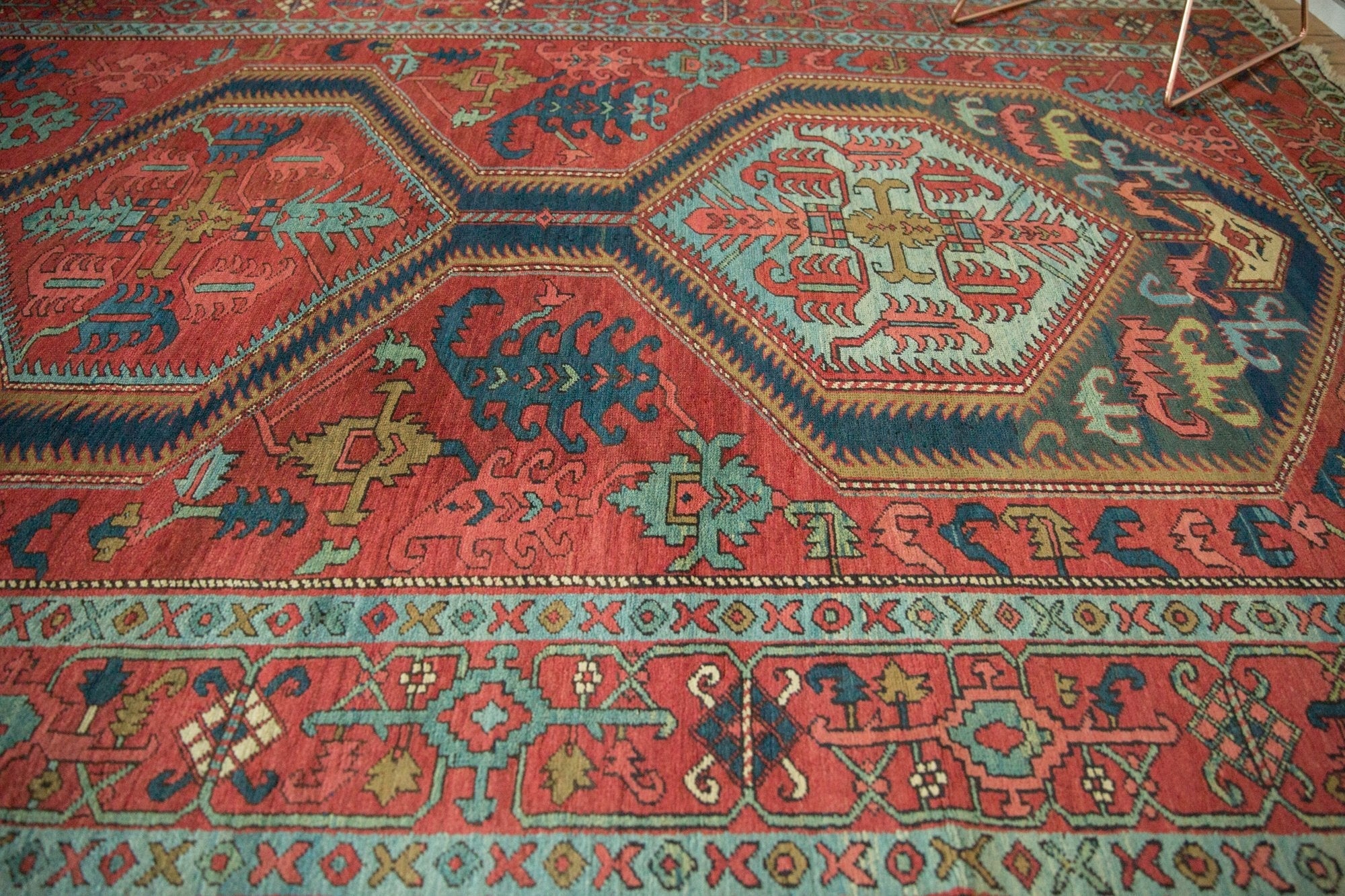 6.5x17.5 Antique Serapi Rug Runner by Old New House® - product image 4 for Resin Society