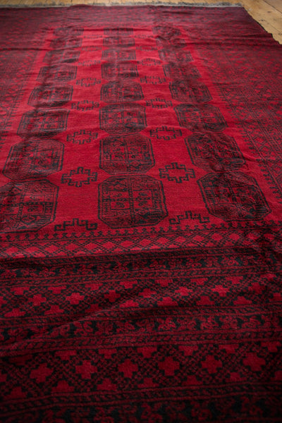 9x12.5 Vintage Afghani Ersari Design Carpet by Old New House® - product image 6 for Resin Society