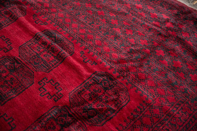 9x12.5 Vintage Afghani Ersari Design Carpet by Old New House® - product image 8 for Resin Society