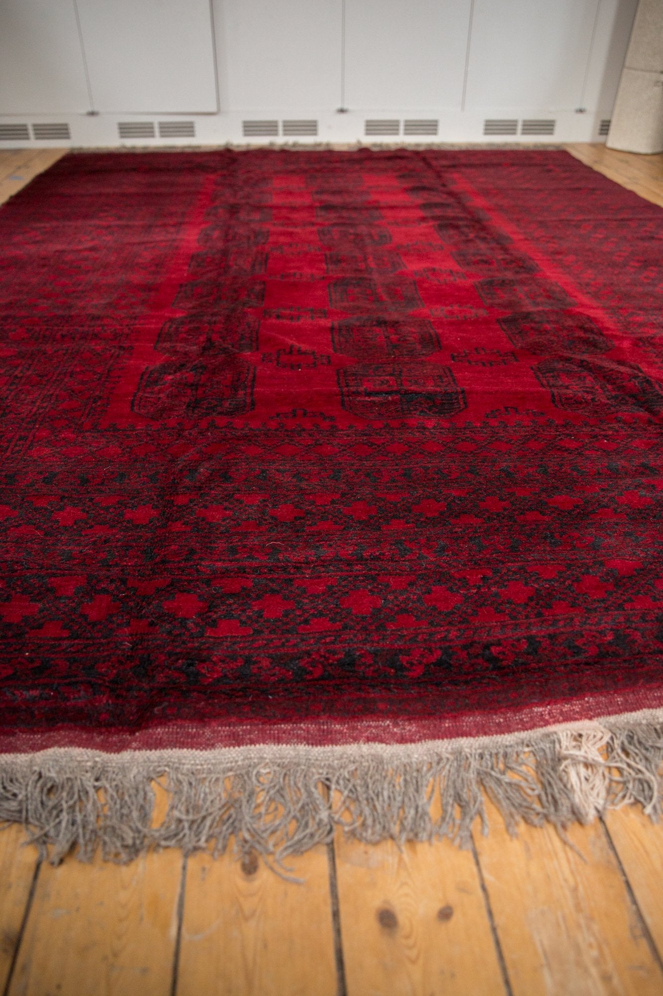 9x12.5 Vintage Afghani Ersari Design Carpet by Old New House® - product image 9 for Resin Society