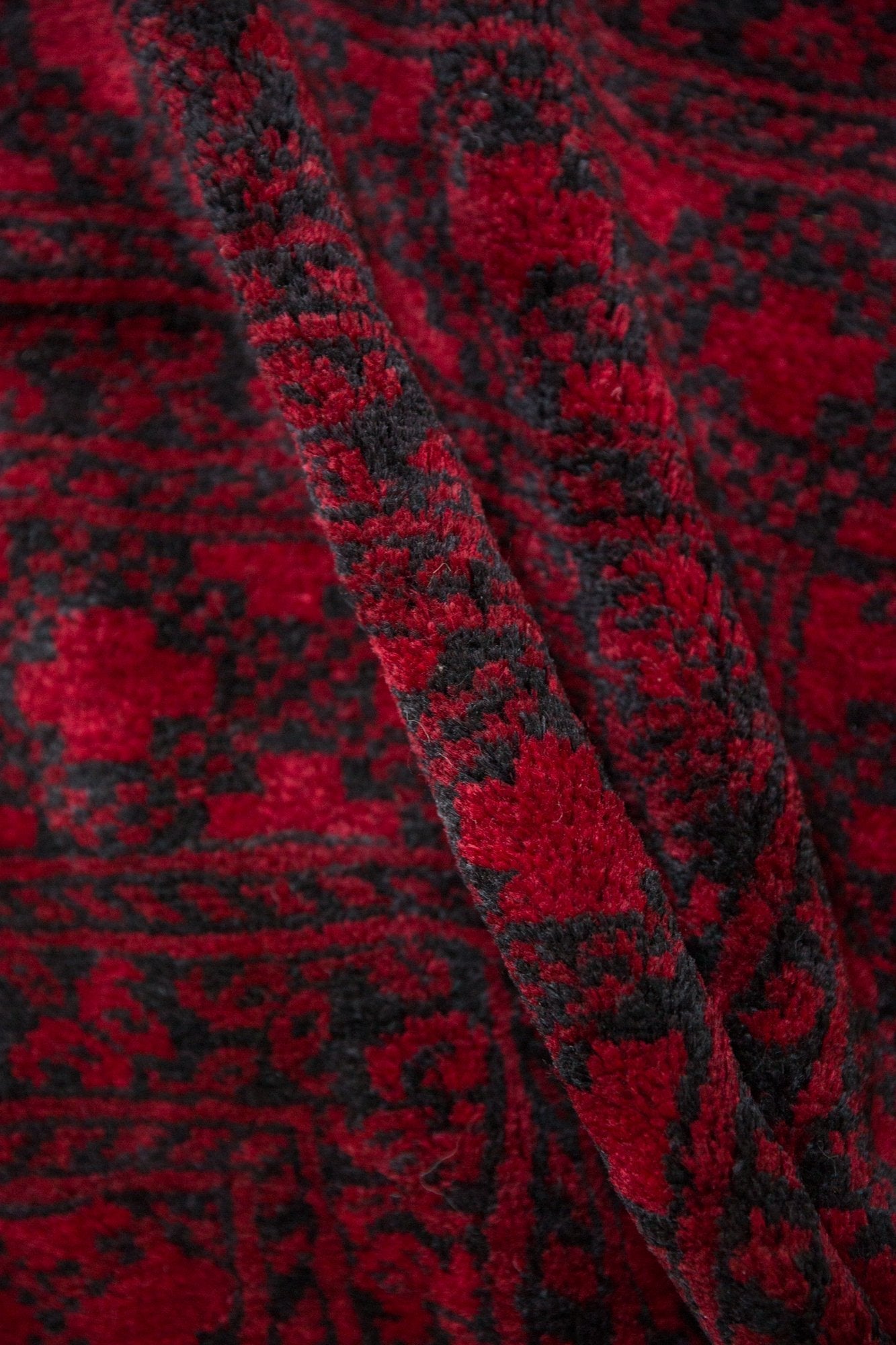 9x12.5 Vintage Afghani Ersari Design Carpet by Old New House® - product image 12 for Resin Society