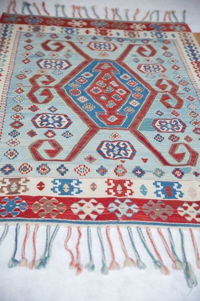 3.5x5.5 Vintage Fine Turkish Kilim Rug by Old New House® - product image 3 for Resin Society