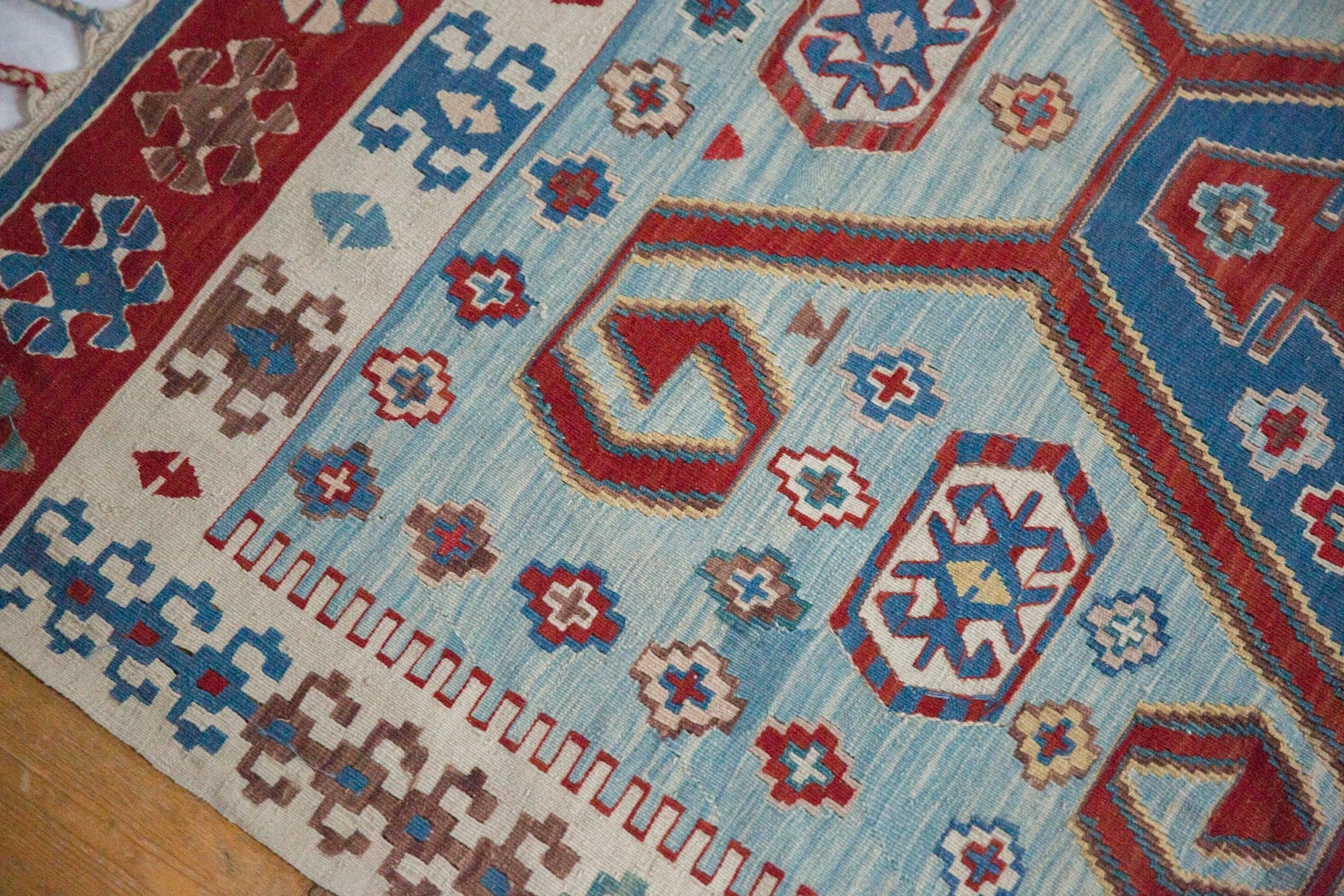 3.5x5.5 Vintage Fine Turkish Kilim Rug by Old New House® - product image 5 for Resin Society