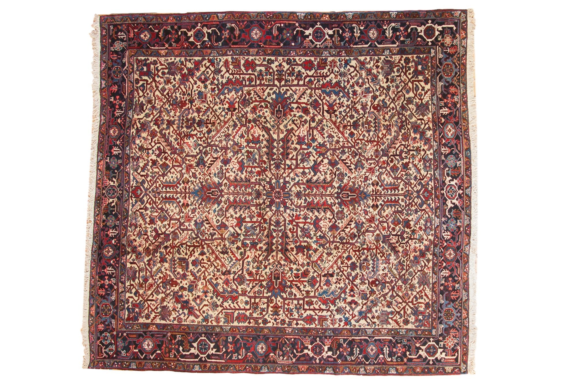 9.5x10 Vintage Mehrivan Square Carpet by Old New House® - main product image for Resin Society
