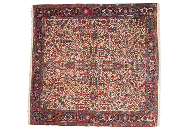 9.5x10 Vintage Mehrivan Square Carpet by Old New House® - main product image for Resin Society