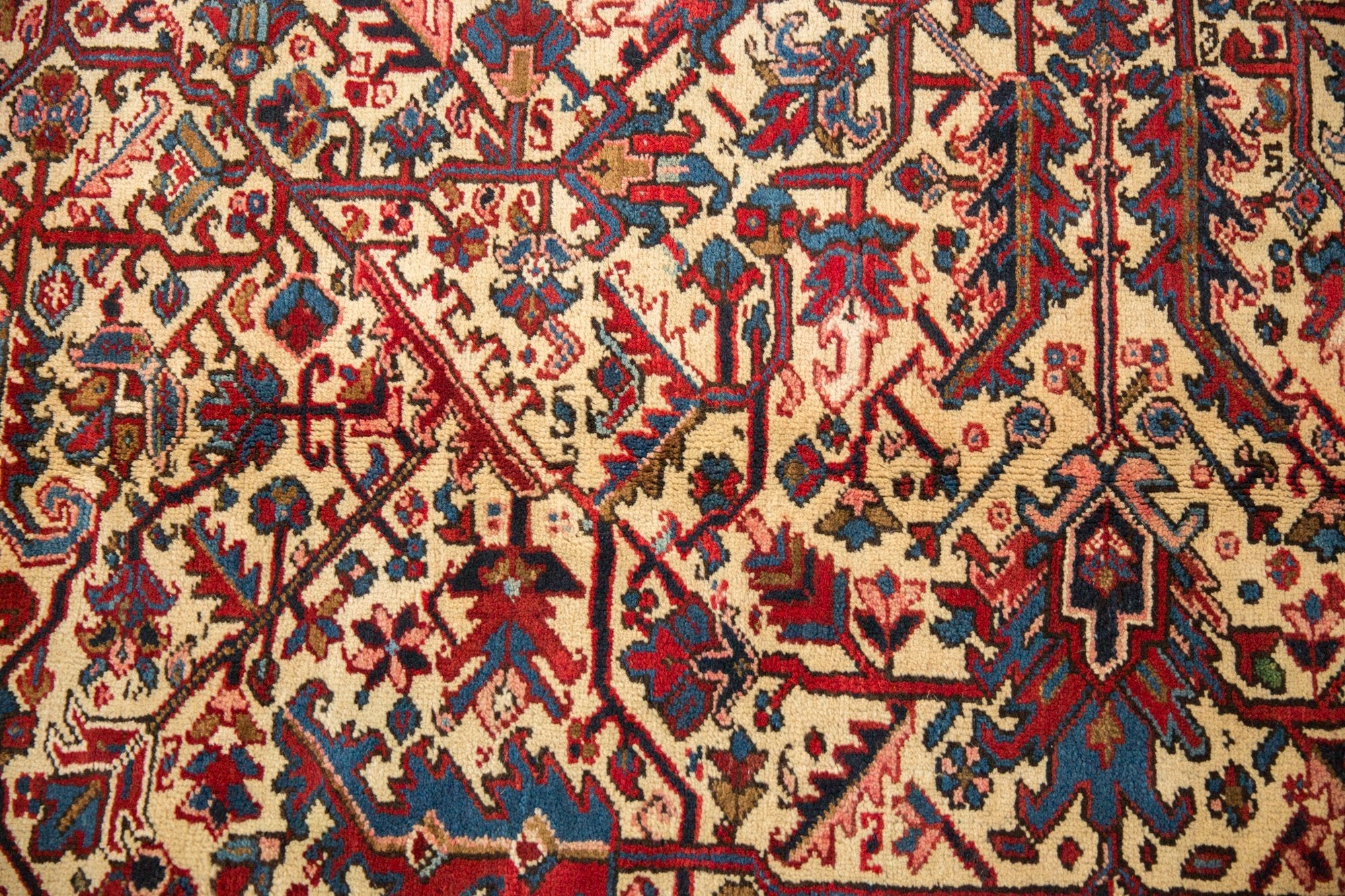 9.5x10 Vintage Mehrivan Square Carpet by Old New House® - product image 5 for Resin Society