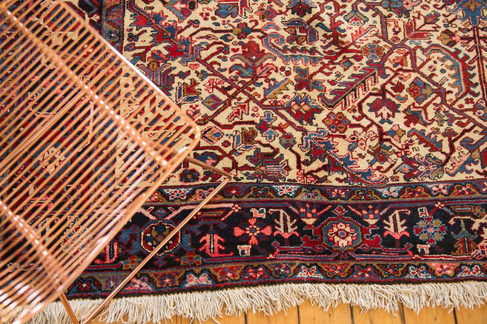 9.5x10 Vintage Mehrivan Square Carpet by Old New House® - product image 6 for Resin Society