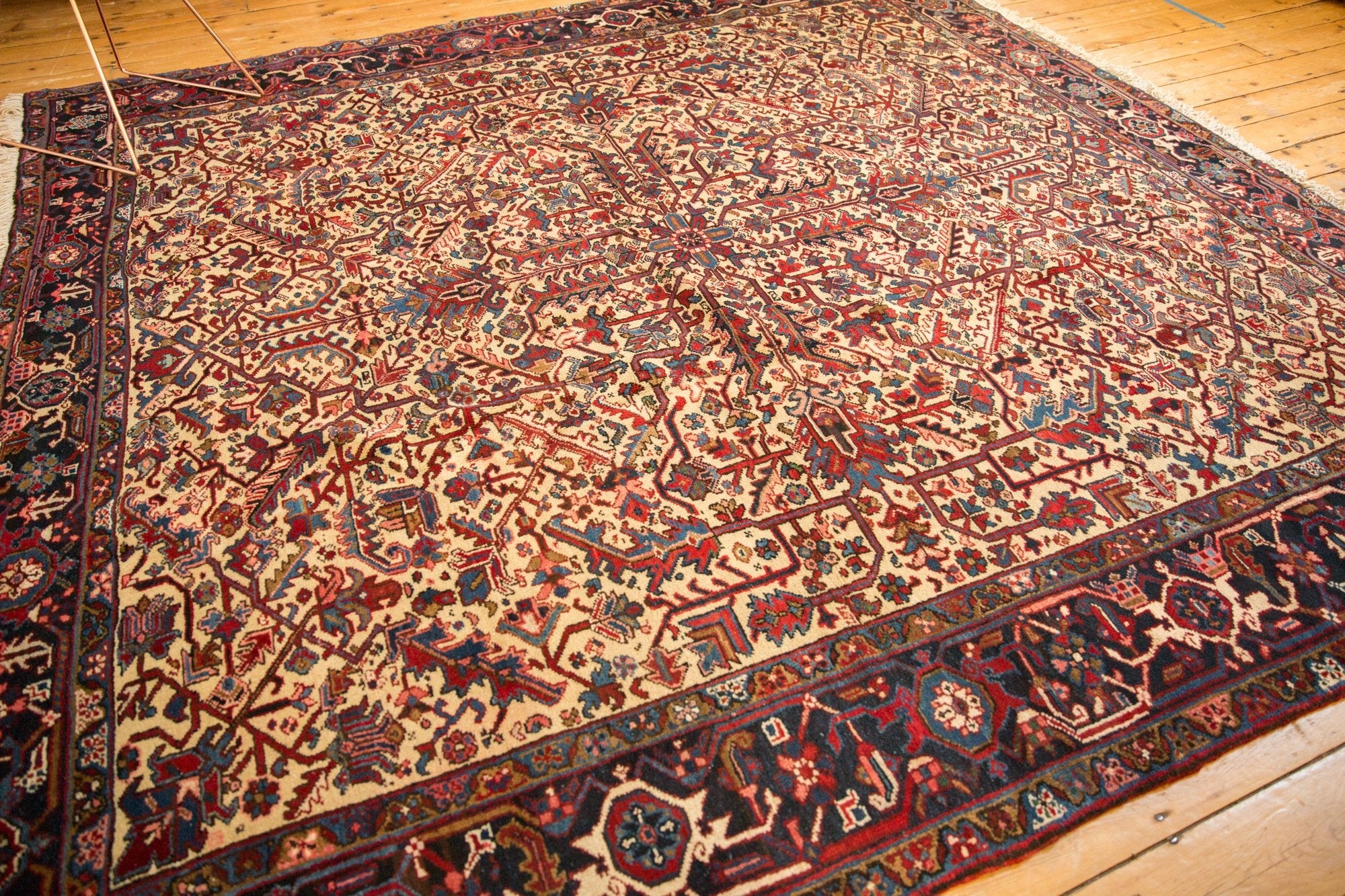 9.5x10 Vintage Mehrivan Square Carpet by Old New House® - product image 8 for Resin Society