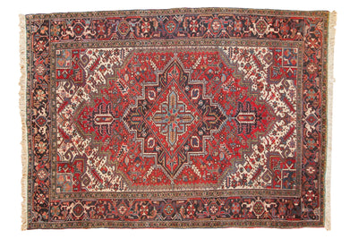 6x8.5 Vintage Heriz Carpet by Old New House® - main product image for Resin Society