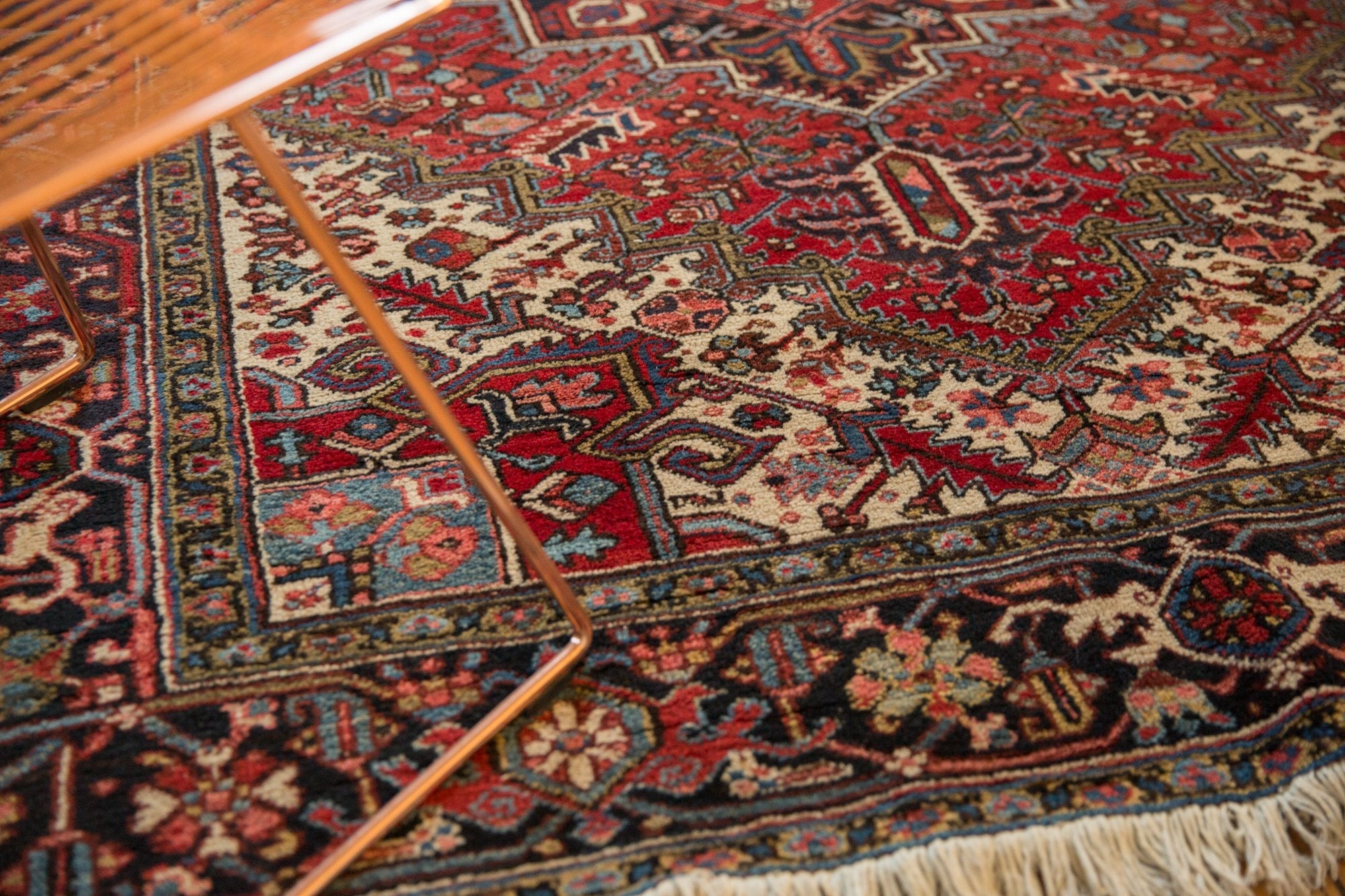 6x8.5 Vintage Heriz Carpet by Old New House® - product image 4 for Resin Society