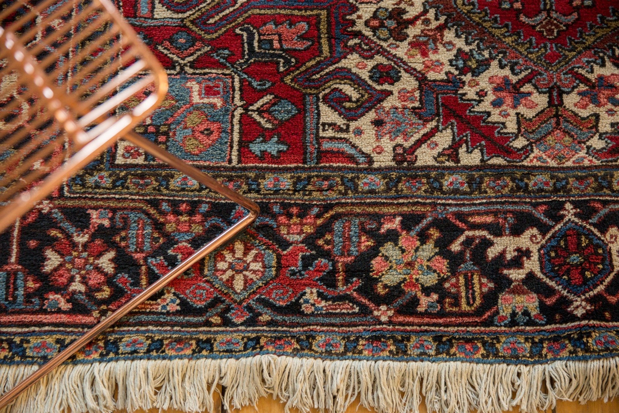 6x8.5 Vintage Heriz Carpet by Old New House® - product image 5 for Resin Society