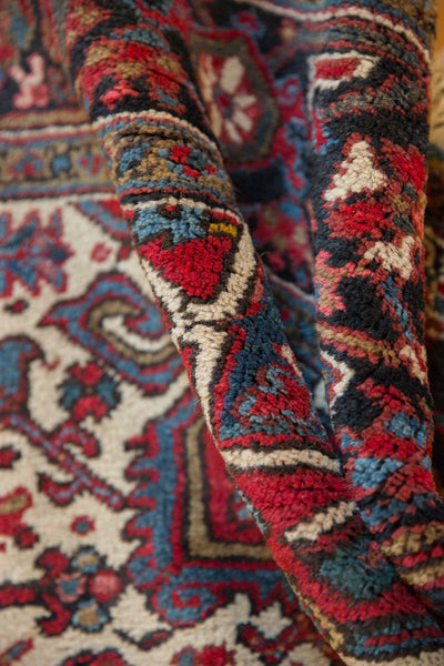 6x8.5 Vintage Heriz Carpet by Old New House® - product image 12 for Resin Society
