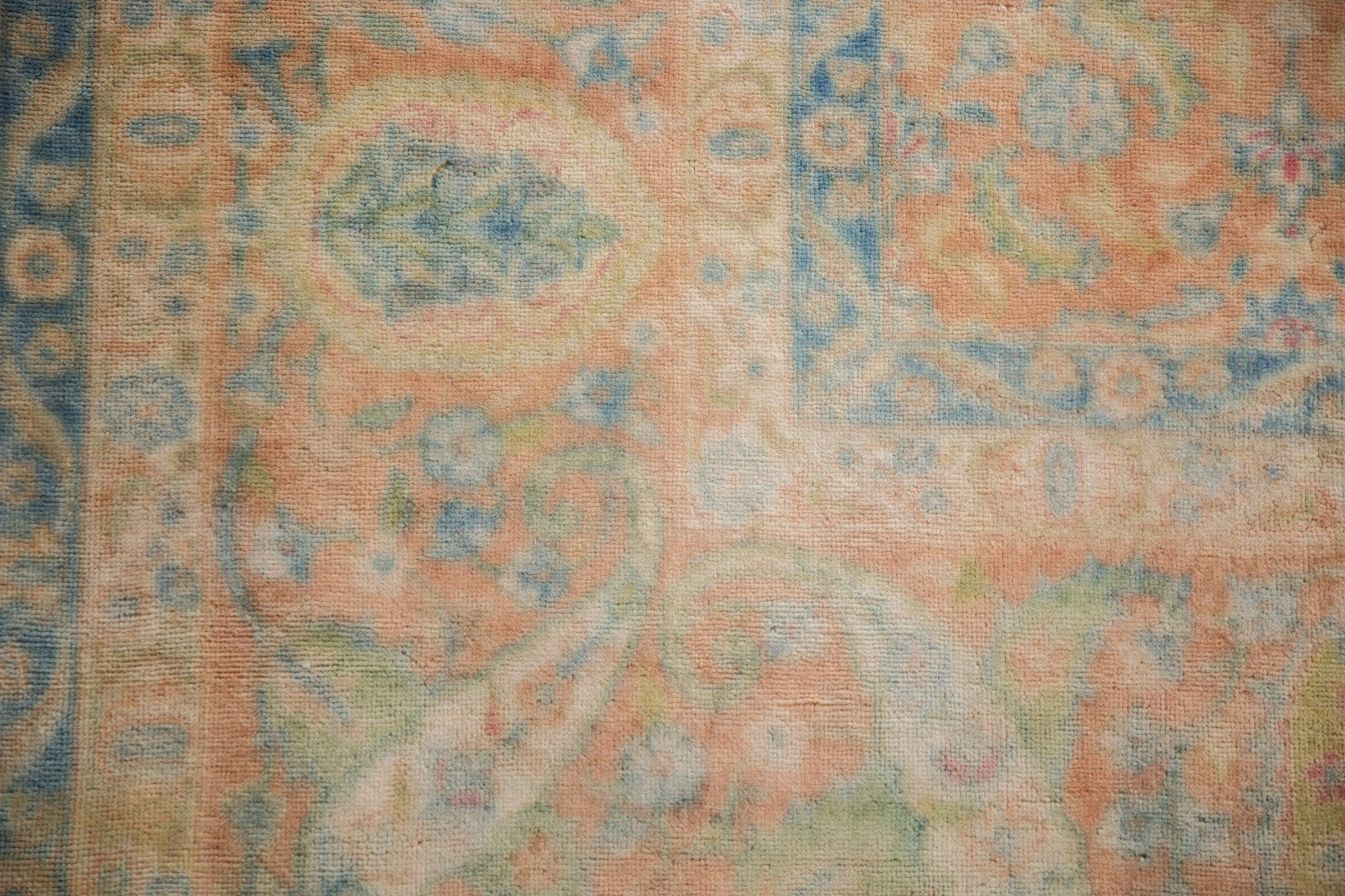 10x14 Vintage Distressed Bulgarian Herati Design Carpet by Old New House® - product image 7 for Resin Society