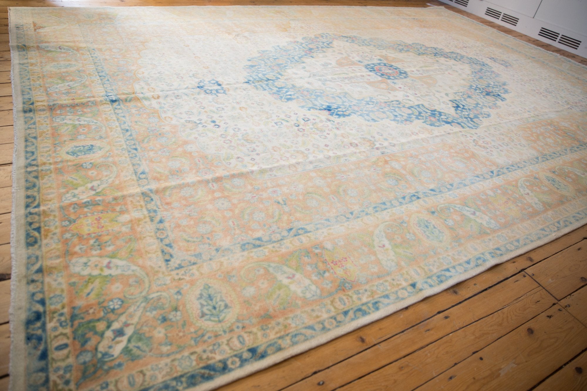 10x14 Vintage Distressed Bulgarian Herati Design Carpet by Old New House® - product image 13 for Resin Society