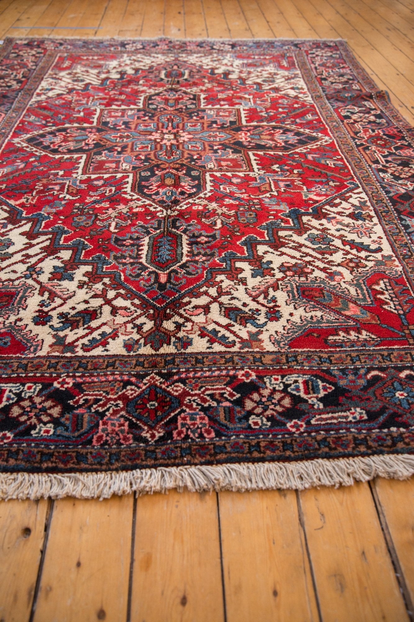 6.5x9 Vintage Mehrivan Carpet by Old New House® - product image 6 for Resin Society
