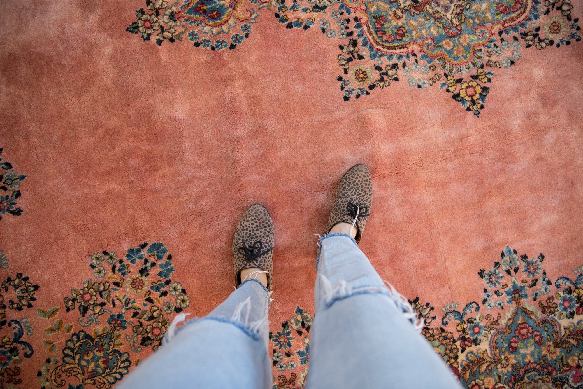 10x12 Vintage Kerman Carpet by Old New House® - product image 2 for Resin Society