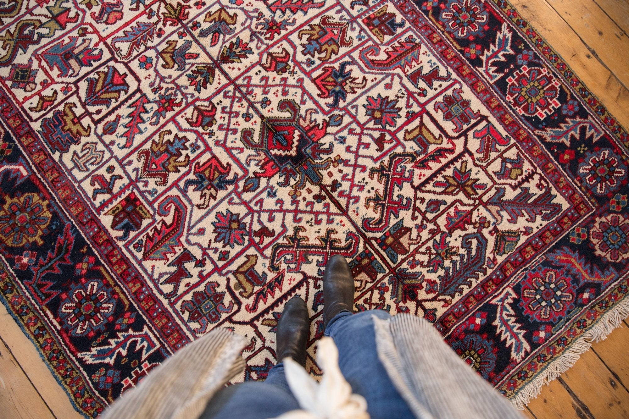 6.5x12.5 Vintage Mehrivan Rug Runner by Old New House® - product image 2 for Resin Society