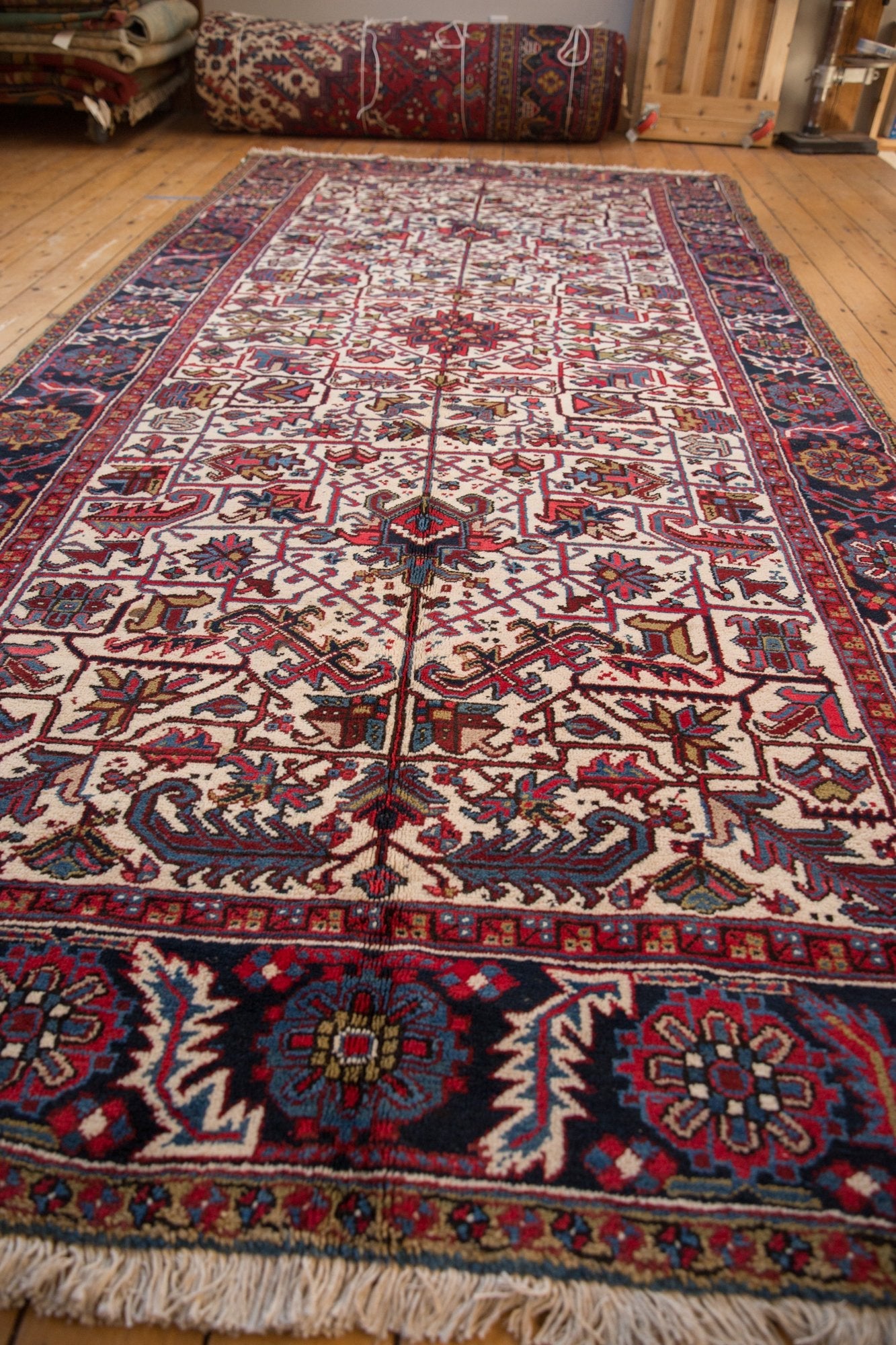 6.5x12.5 Vintage Mehrivan Rug Runner by Old New House® - product image 3 for Resin Society