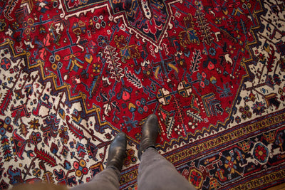 12.5x12.5 Vintage Mehrivan Square Carpet by Old New House® - product image 2 for Resin Society