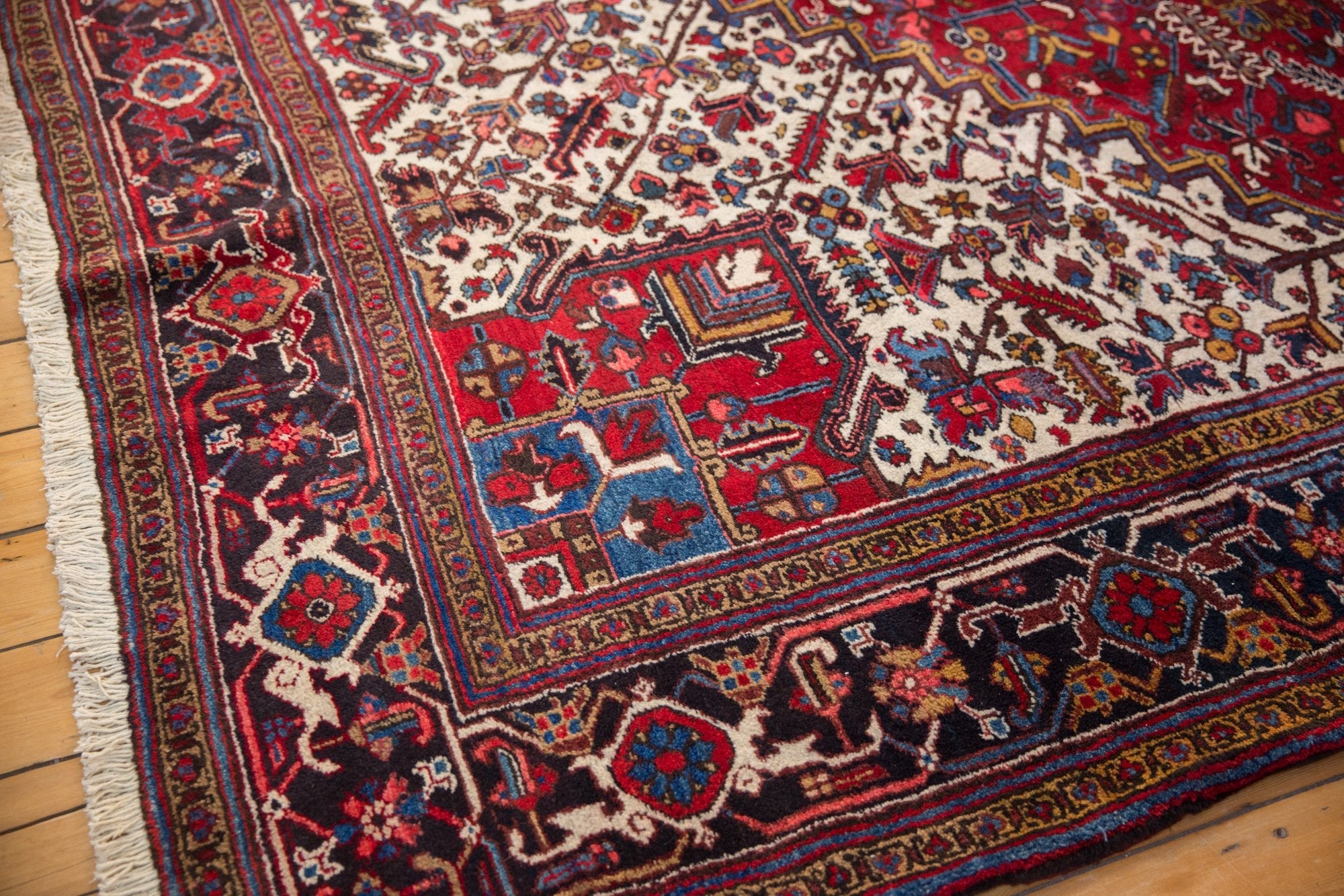 12.5x12.5 Vintage Mehrivan Square Carpet by Old New House® - product image 4 for Resin Society