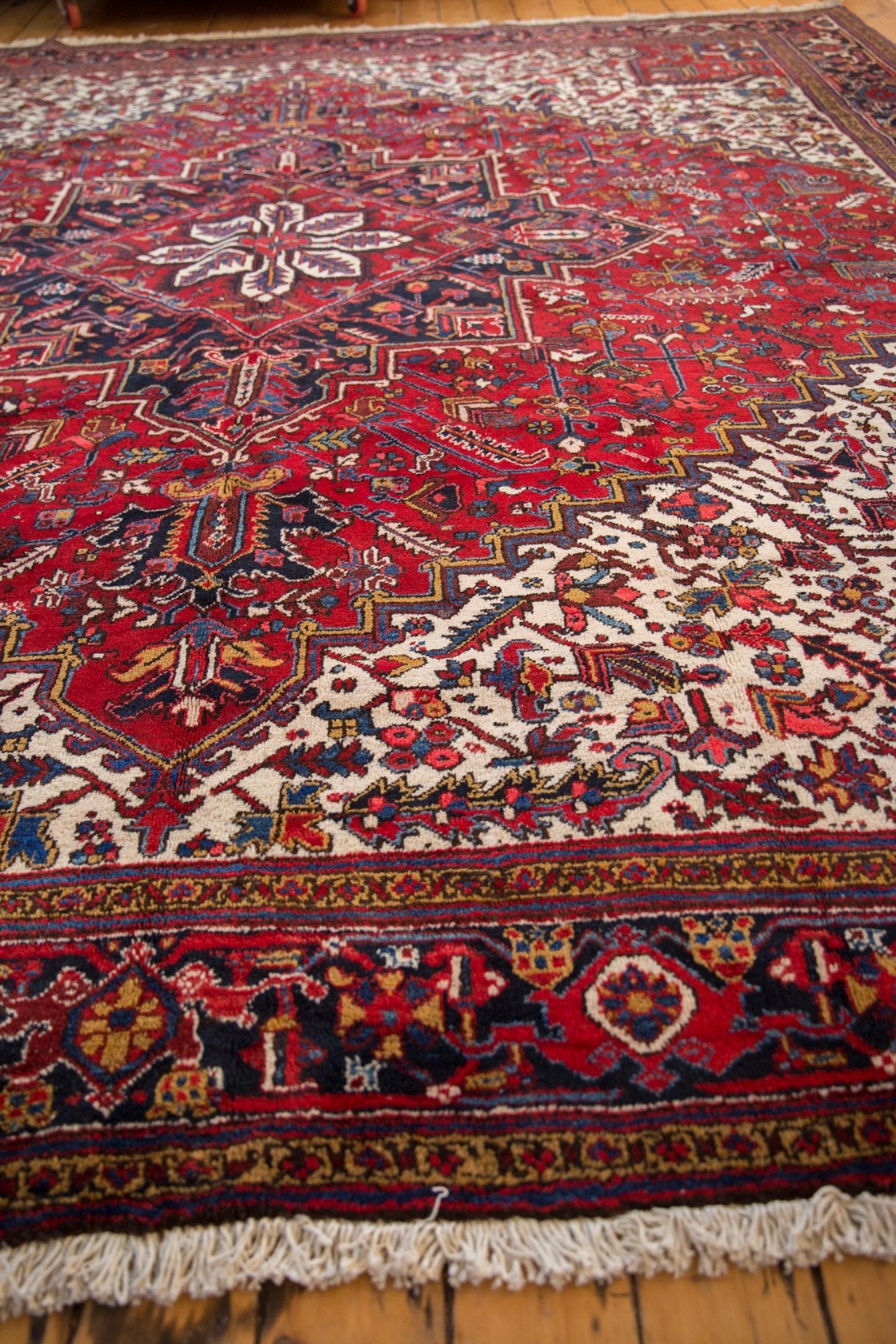12.5x12.5 Vintage Mehrivan Square Carpet by Old New House® - product image 7 for Resin Society