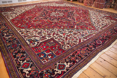 12.5x12.5 Vintage Mehrivan Square Carpet by Old New House® - product image 10 for Resin Society