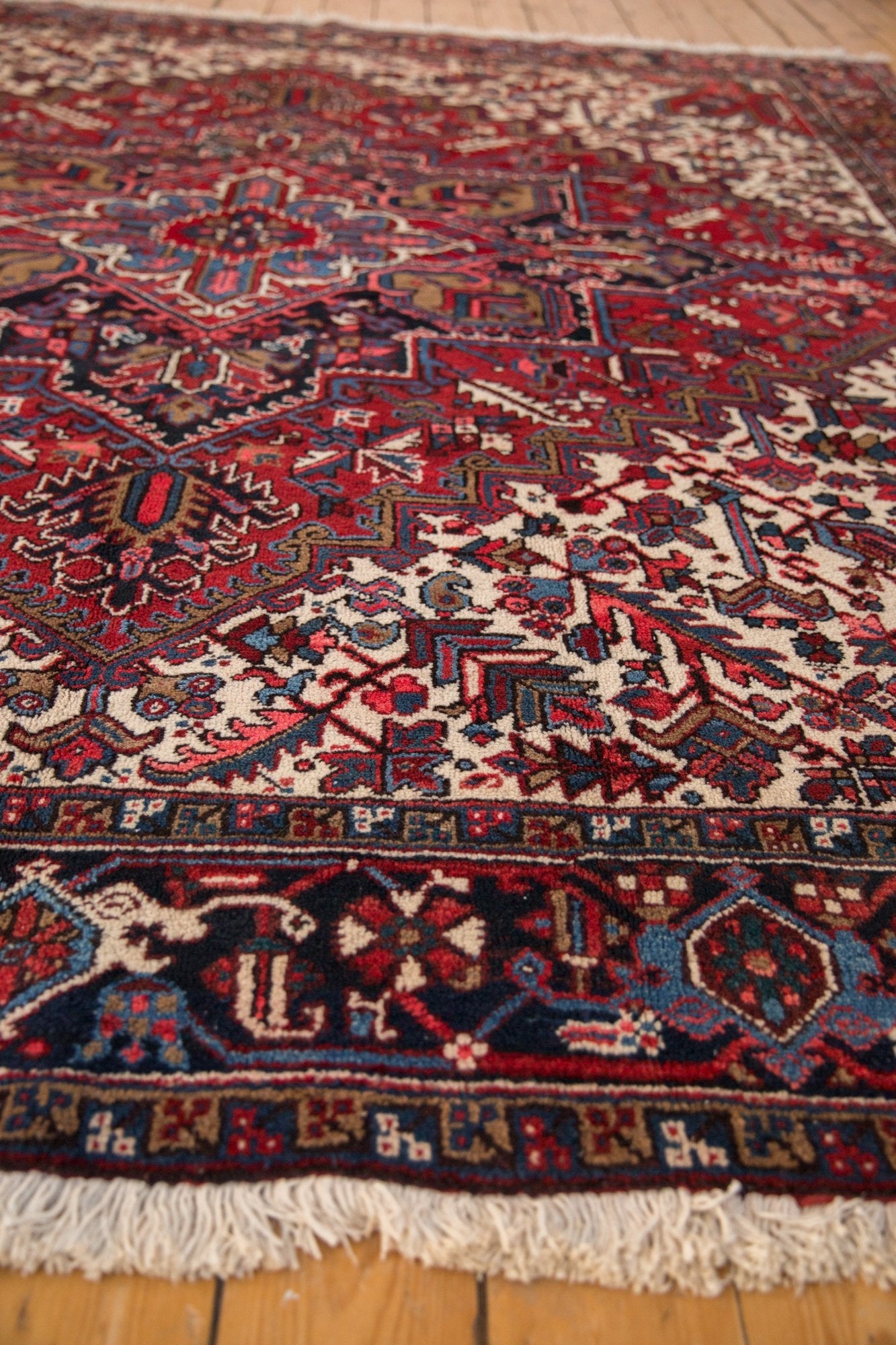 9.5x10 Vintage Mehrivan Square Carpet by Old New House® - product image 4 for Resin Society