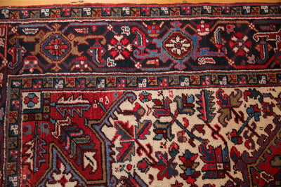 9.5x10 Vintage Mehrivan Square Carpet by Old New House® - product image 5 for Resin Society