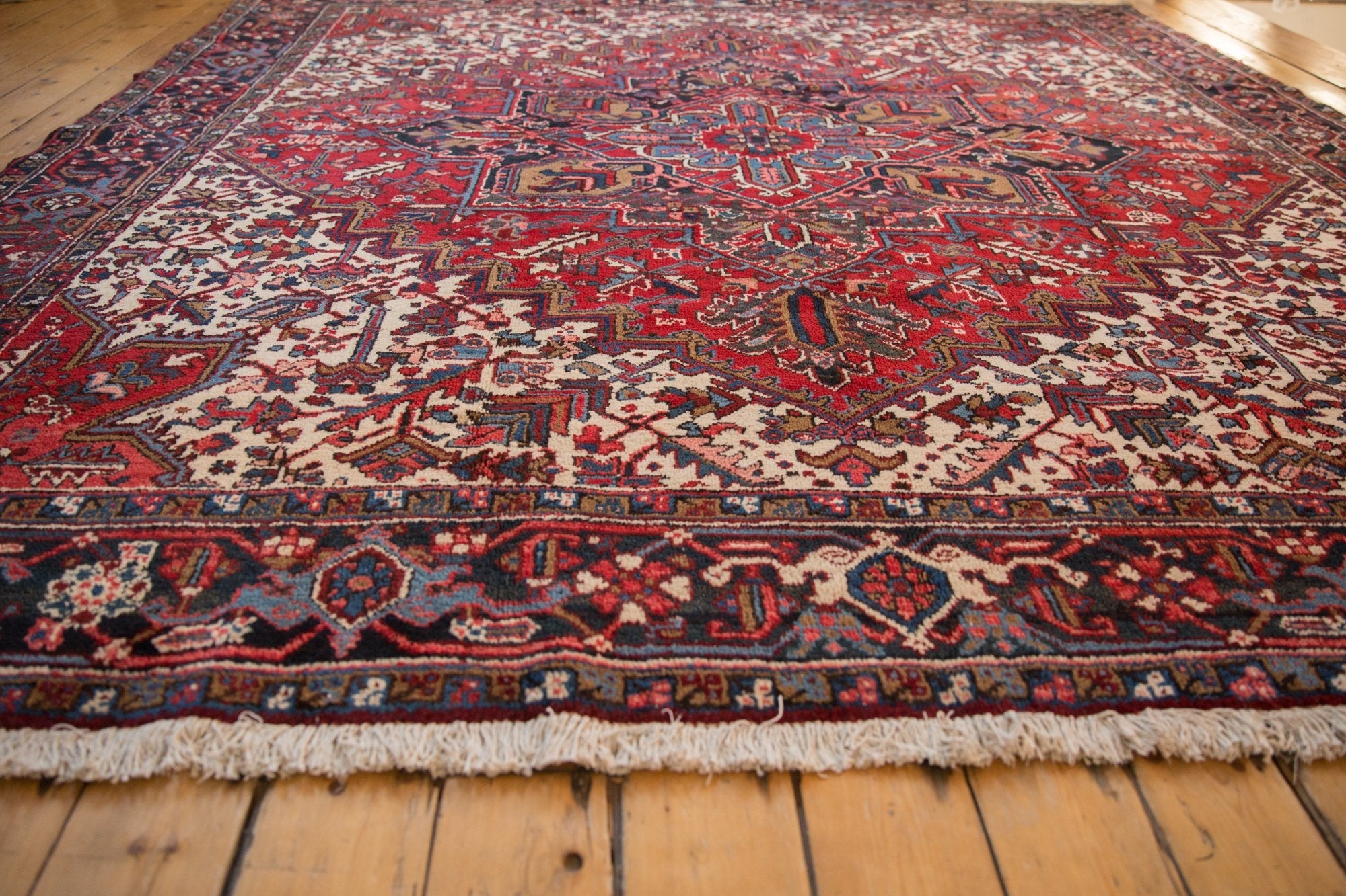 9.5x10 Vintage Mehrivan Square Carpet by Old New House® - product image 6 for Resin Society