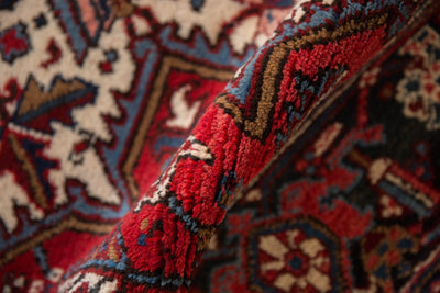 9.5x10 Vintage Mehrivan Square Carpet by Old New House® - product image 8 for Resin Society