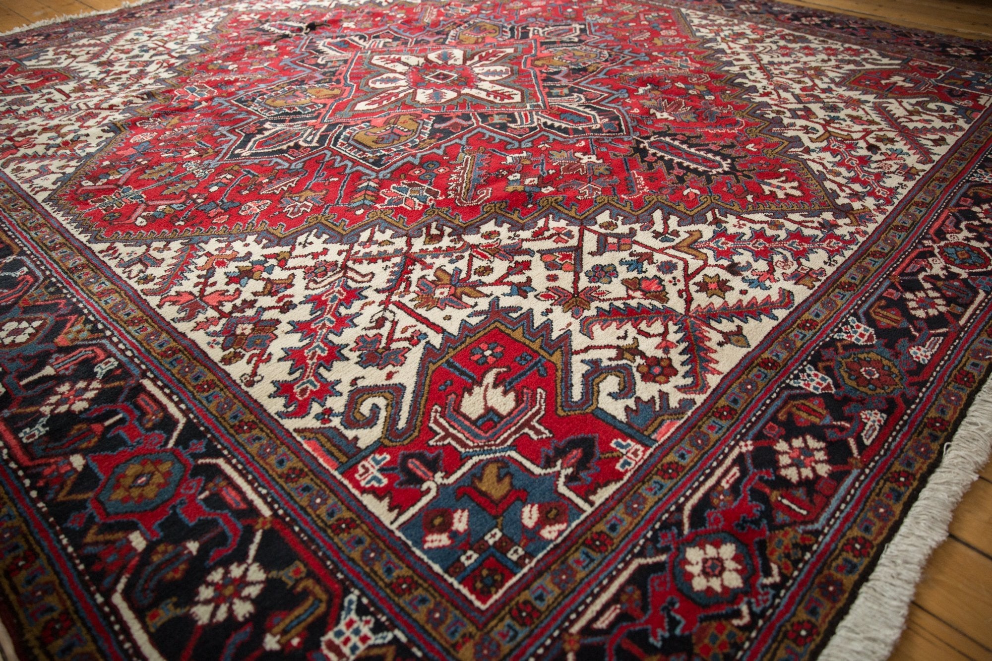 11x12 Vintage Mehrivan Square Carpet by Old New House® - product image 3 for Resin Society