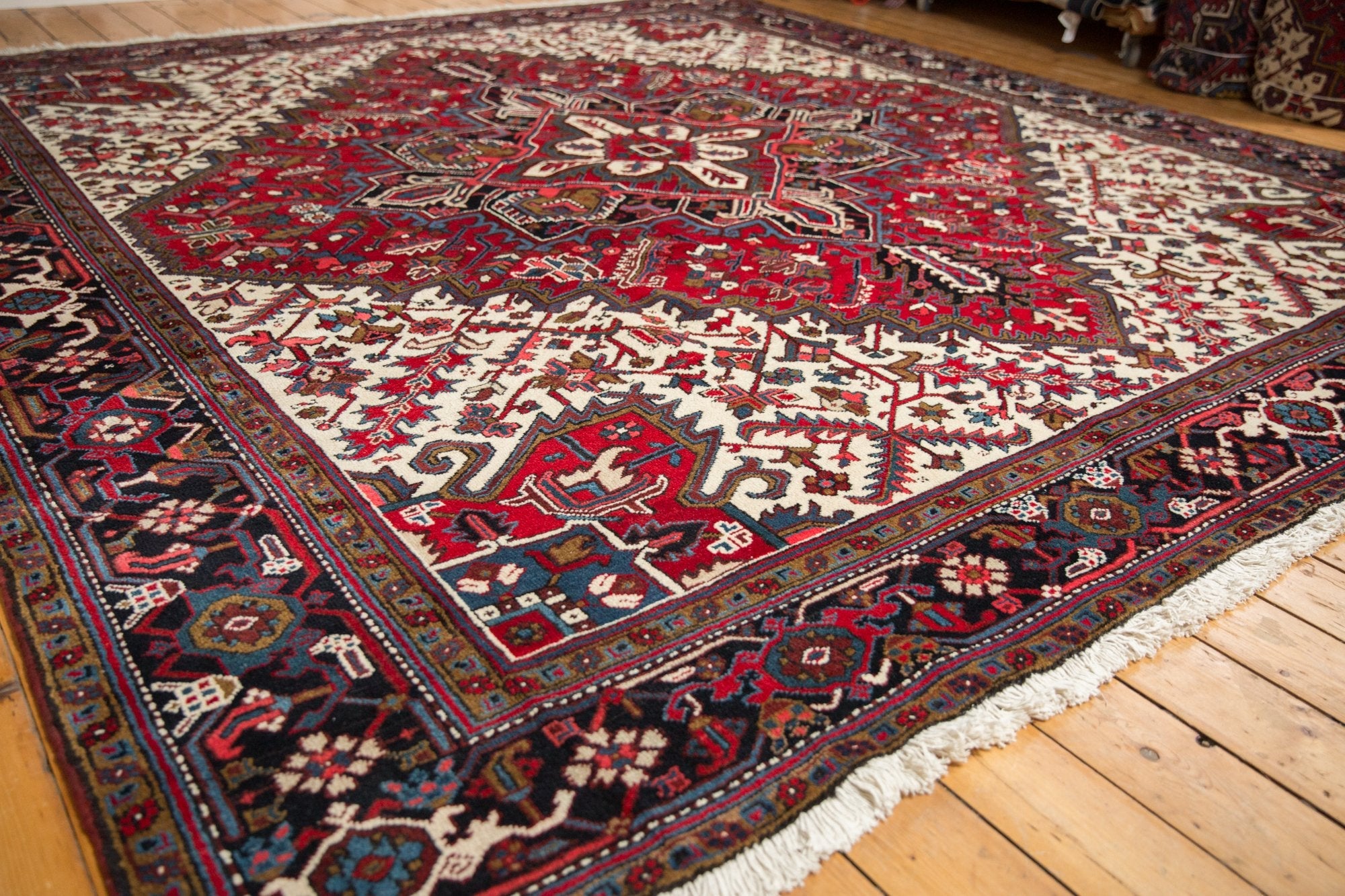 11x12 Vintage Mehrivan Square Carpet by Old New House® - product image 9 for Resin Society