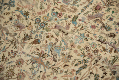 11x11.5 Vintage Tabriz Square Carpet by Old New House® - product image 3 for Resin Society