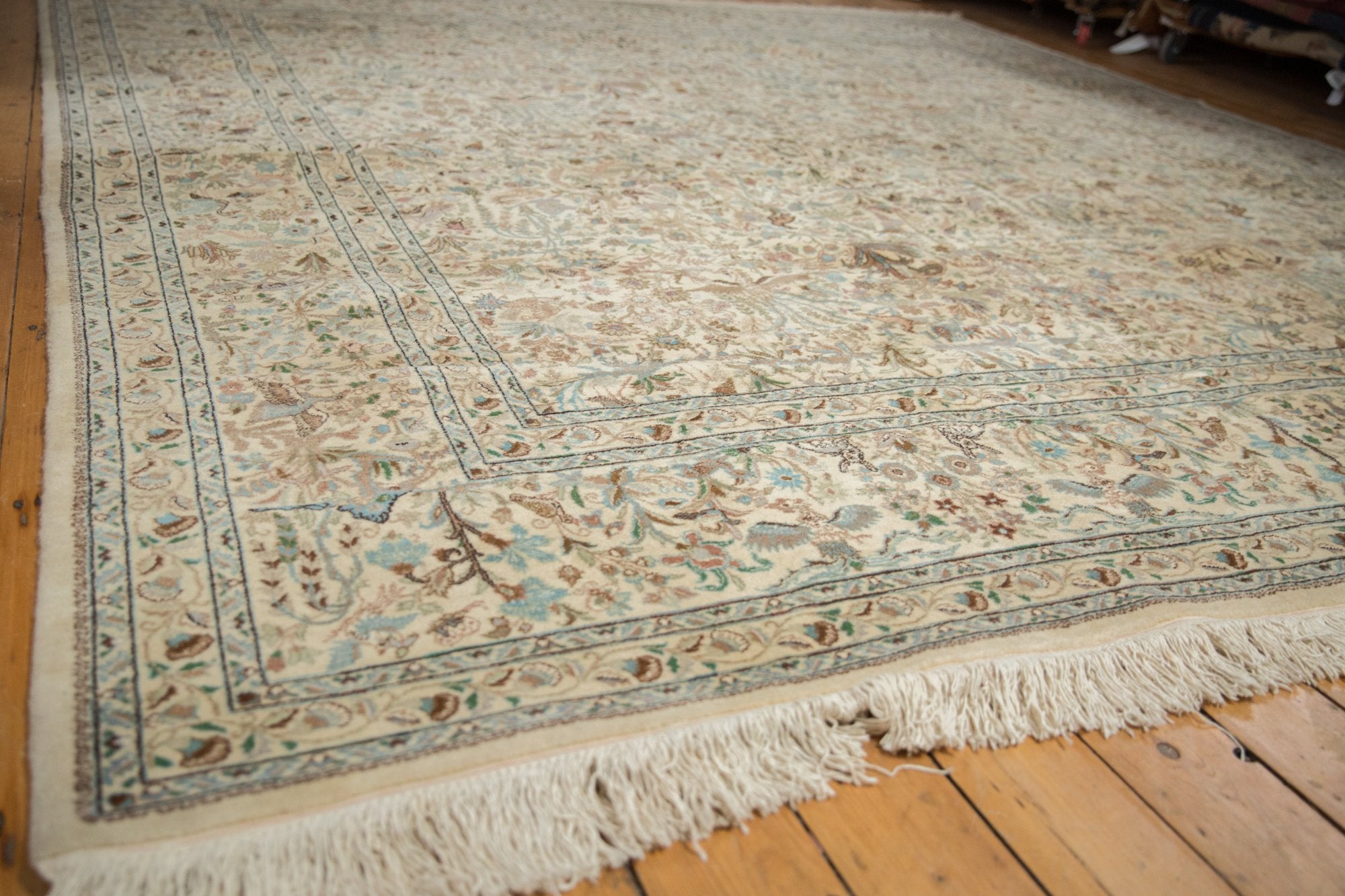 11x11.5 Vintage Tabriz Square Carpet by Old New House® - product image 5 for Resin Society