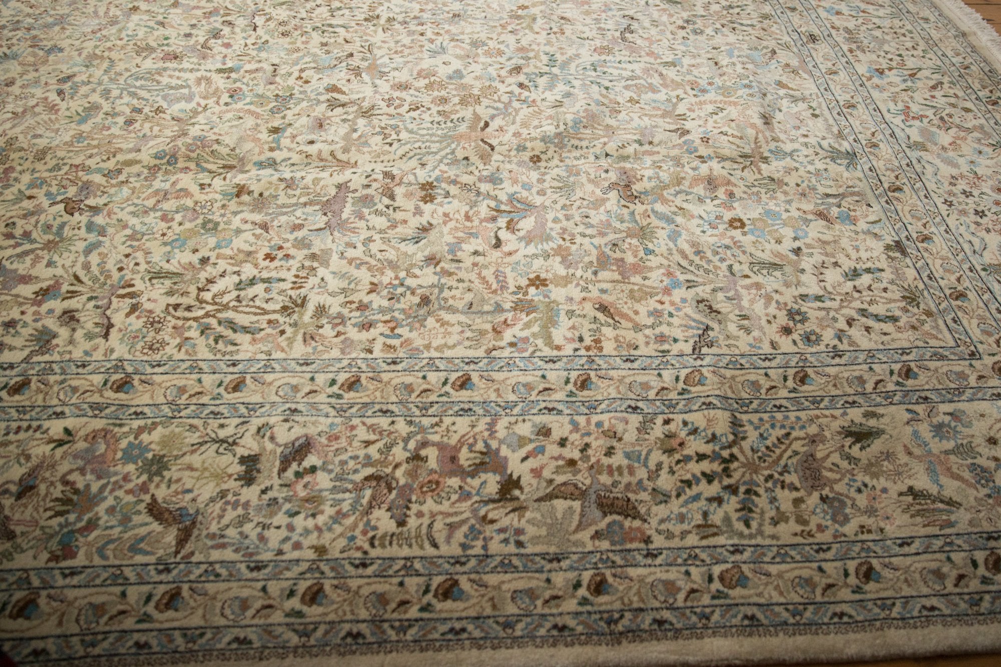 11x11.5 Vintage Tabriz Square Carpet by Old New House® - product image 8 for Resin Society