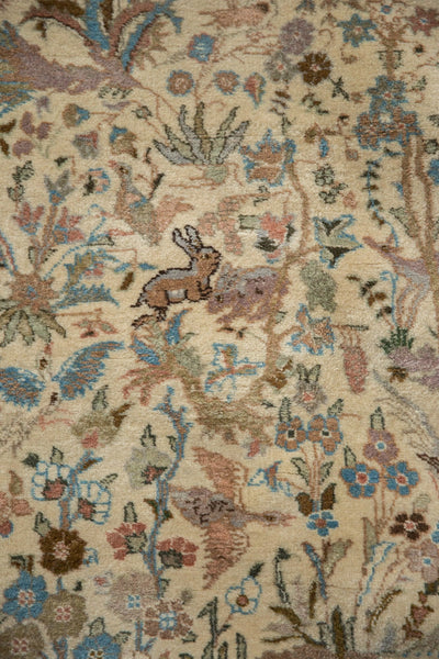 11x11.5 Vintage Tabriz Square Carpet by Old New House® - product image 13 for Resin Society