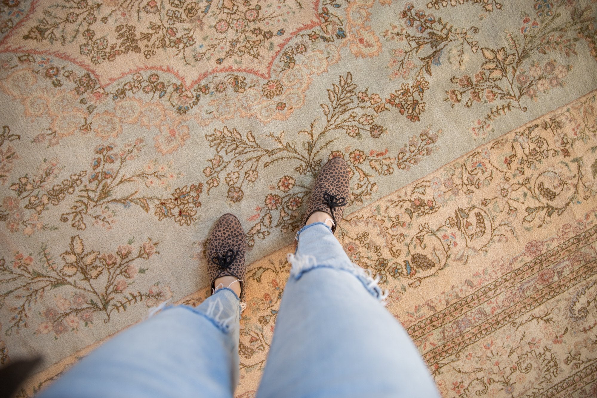 11.5x15 Vintage Tabriz Carpet by Old New House® - product image 2 for Resin Society