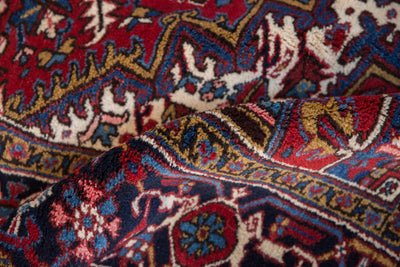 7x9 Vintage Mehrivan Carpet by Old New House® - product image 8 for Resin Society