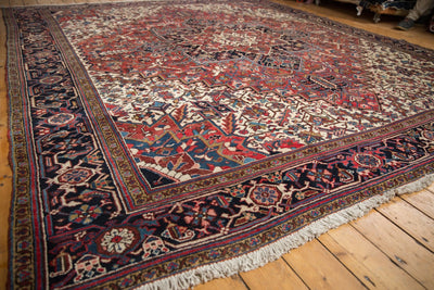11.5x12.5 Vintage Heriz Square Carpet by Old New House® - product image 6 for Resin Society