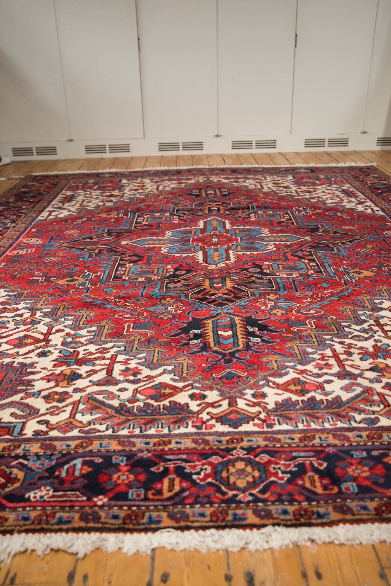 9.5x11.5 Vintage Heriz Carpet by Old New House® - product image 5 for Resin Society
