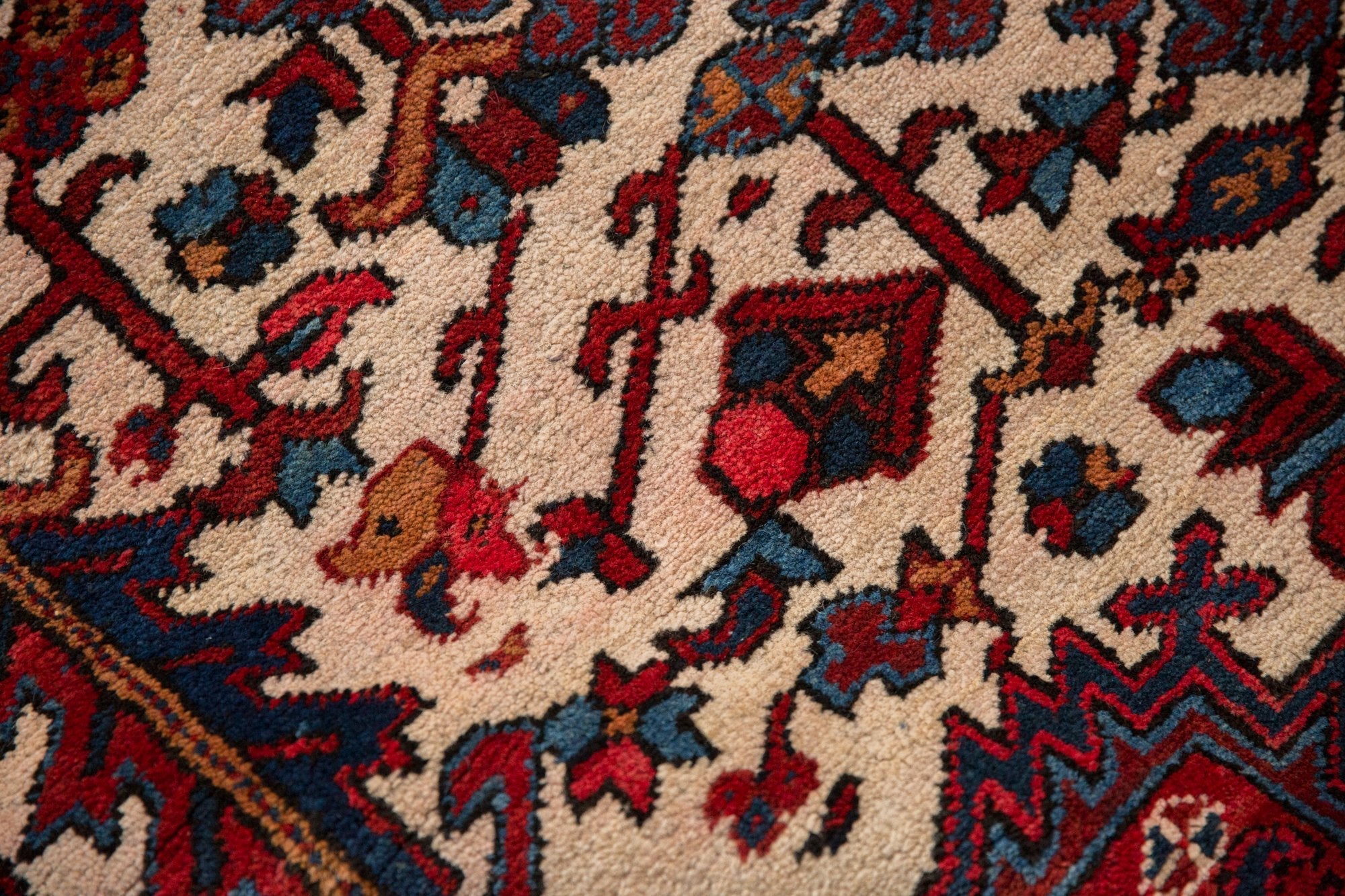 9.5x11.5 Vintage Heriz Carpet by Old New House® - product image 9 for Resin Society