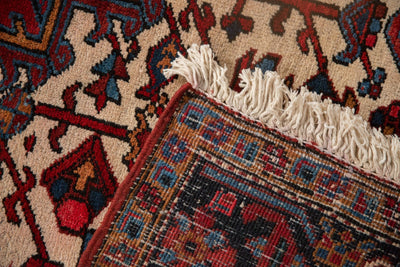 9.5x11.5 Vintage Heriz Carpet by Old New House® - product image 11 for Resin Society