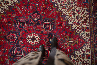 8.5x9.5 Vintage Mehrivan Square Carpet by Old New House® - product image 2 for Resin Society